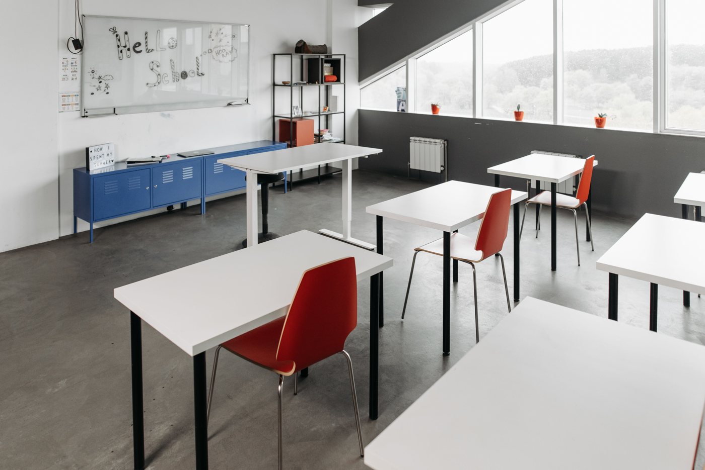 Classroom interior — illustrative photograph