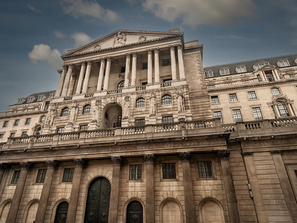 The Bank of England building